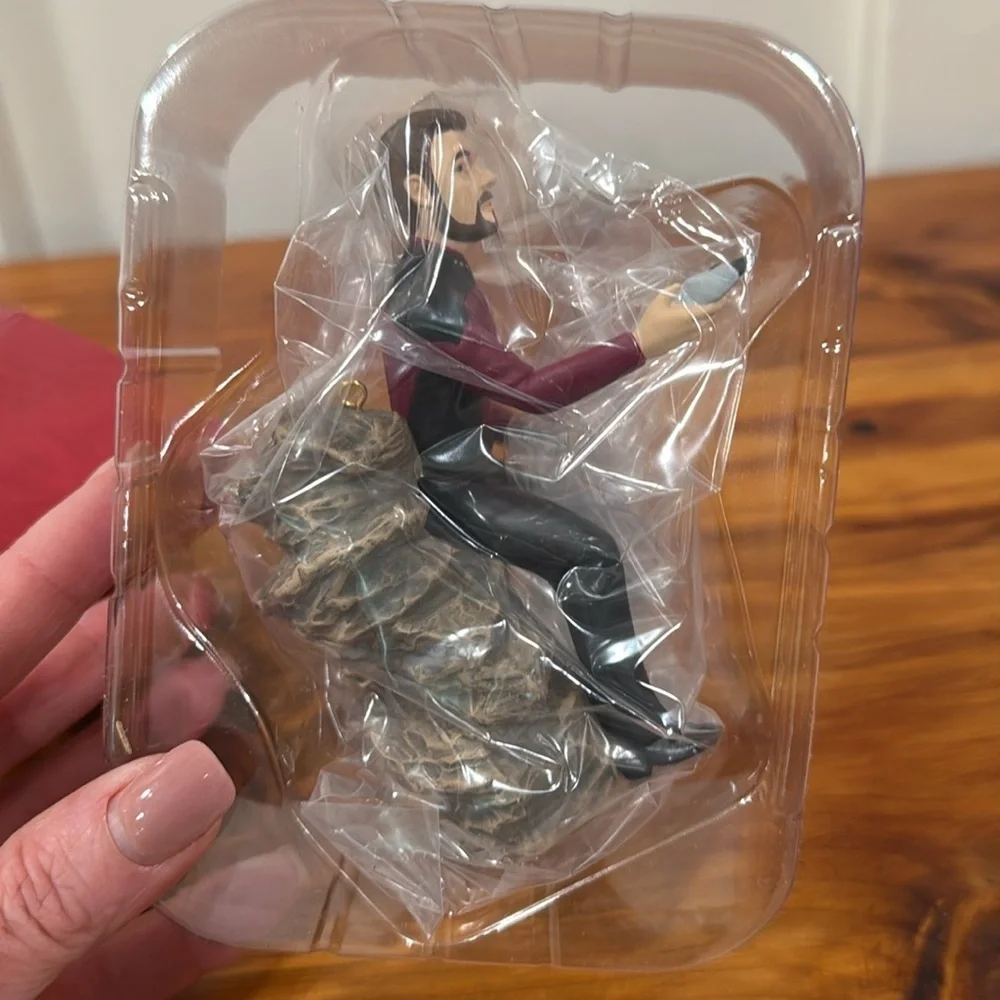 Vintage Star Trek Commander William T. Riker Hallmark 1996 Keepsake Ornament